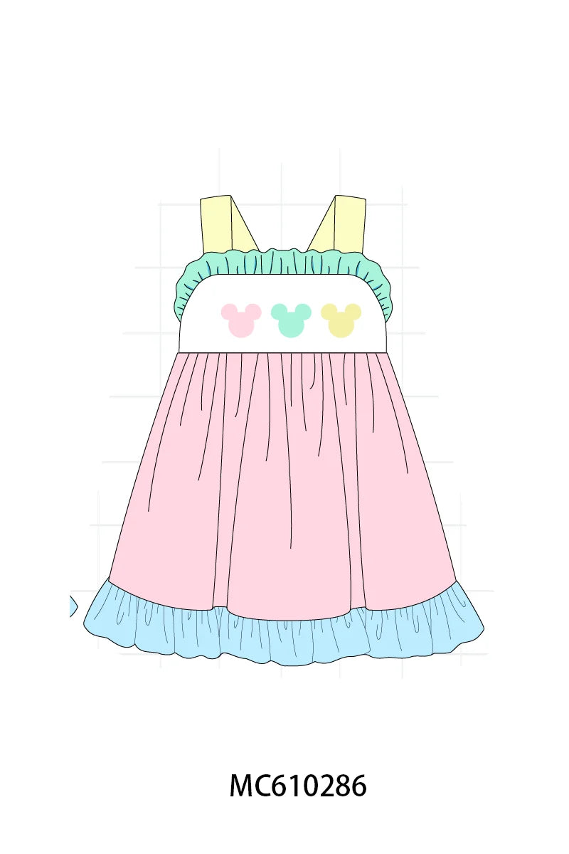 Preorder - Color Block Dress / Ships April