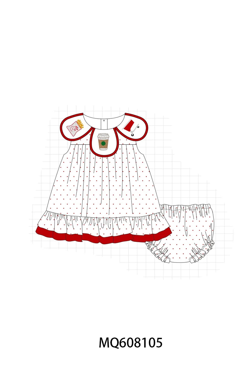 Preorder - Red Dot Fav Things Diaper Set  / Ships early April